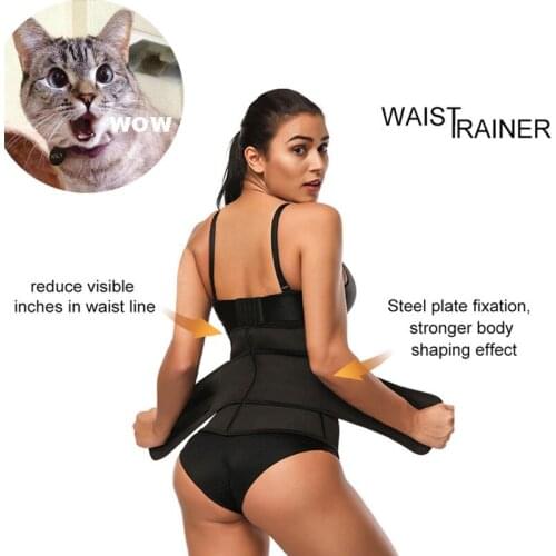 Zip waist trainer slimming belt faja reductora mujer adelgazante cuerpo body shaper plus size 6xl 5xl women body shapers