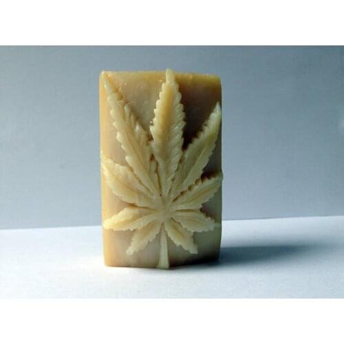 PRZY Leaf Molds Leaves Soap Mold Silicone Leaf Mould Handmade Soap Making Moulds Silica Gel 2d Mould Aroma Stone Moulds 54125