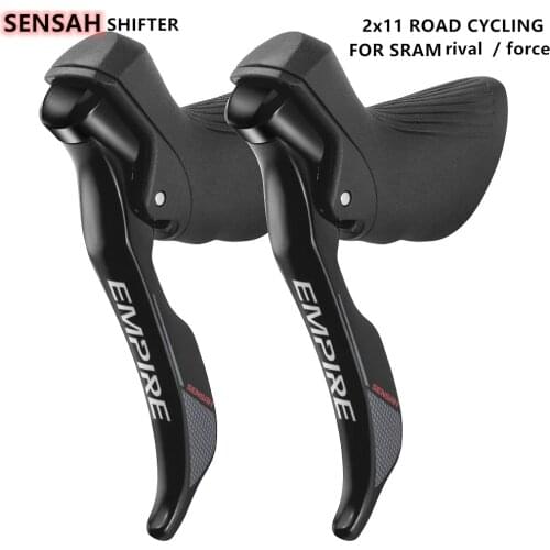 SENSAH Road Bike Derailleur 2 X11 Speed Road Bike Shifters & Shift Cable Gear Lever Brake Bicycle for Sram Rival / force RED