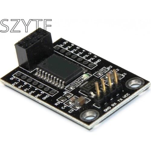 STC15L204 + NRF24L01 Interface Wireless Driver Board Development Board