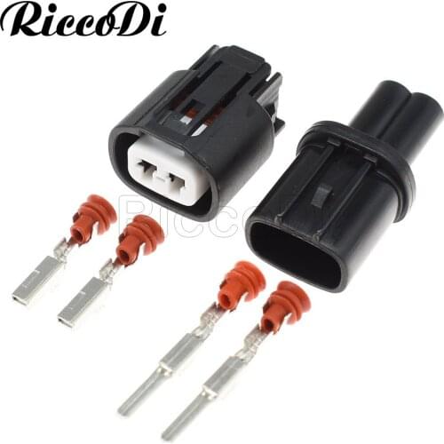 1/5/10/20 Kit 2 Pin ABS Sensor Plug Female Male Brake Induction Socket Waterproof Automotive Connector 6189-0706 For Toyota