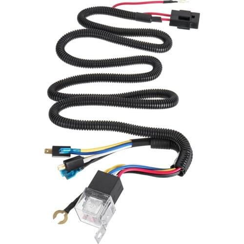 12V 40A Hot Sell Electric Horn Relay Wiring Harness Kit For Grille Mount Blast Tone Horns Car High Quality
