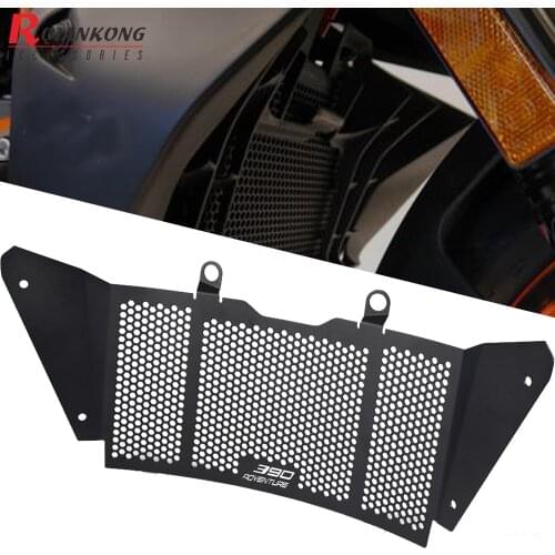 FOR 390 ADVENTURE 2019 2020 2021 Motorcycle Accessories Radiator Guard Grille Covers Protector 390Adventure Aluminum Cover Black