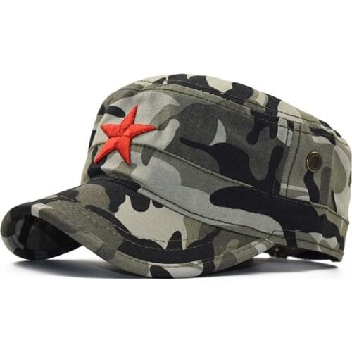 2020 United States US Marines Corps Cap Hat Military Hats Camouflage Flat Top Hat Men Cotton hHat USA Navy Embroidered Camo Hat