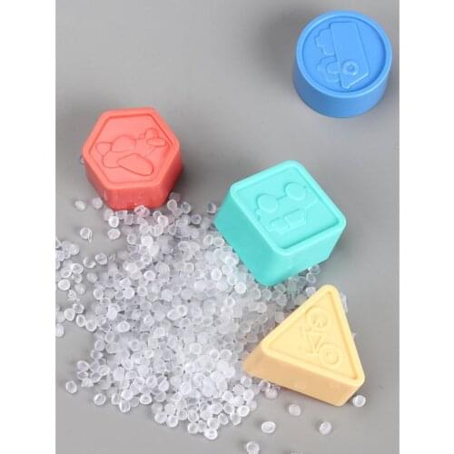 Baby Blocks Shape Sorter Activity Cube Box Kid Toddlers Learning Development Toy