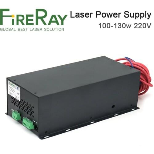 FireRay 100-130W CO2 Laser Power Supply 220V for CO2 Laser Engraving and Cutting Machine