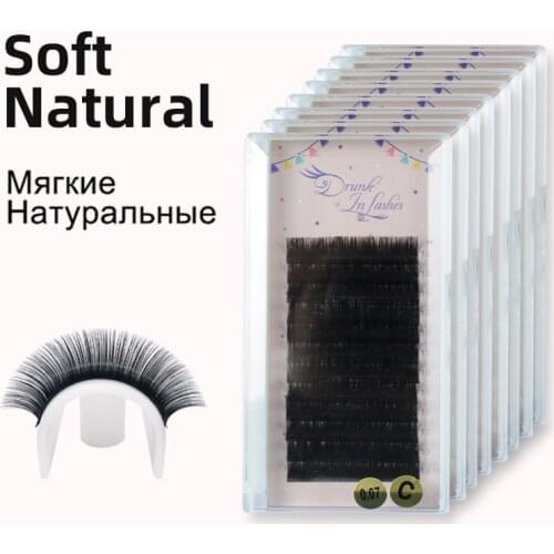 Maynice 8 Boxes Wholesale Eye Lash Extension Eyelash Extension 8-15mm Individual Lashes Fake Eyelash False Lash Mink Eyelash