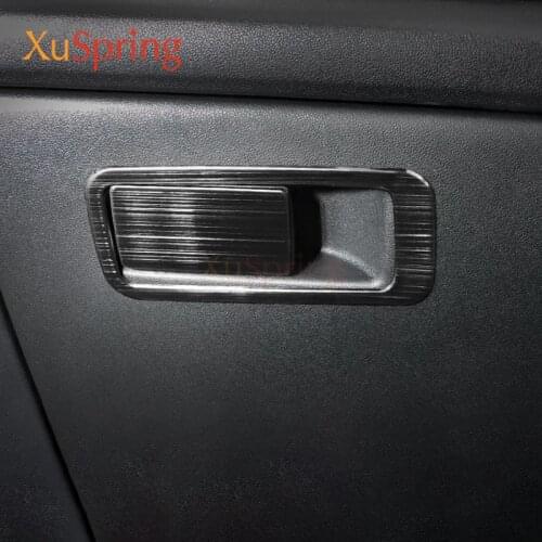 Car Co-pilot Groove Box Handle Trim Stickers Garnish Cover Styling For for Hyundai Elantra Avante i30 Sedan 2021 CN7