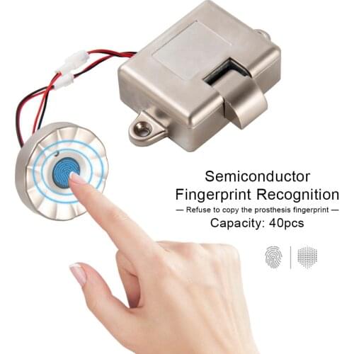 YOHEEN Zinc Alloy Smart Fingerprint Cabinet Lock Electronic Keyless Wooden Furniture Drawer locker Cabinet Locks