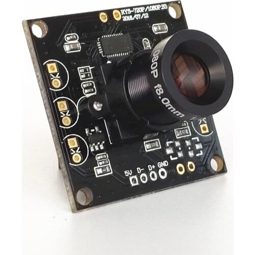 High Frame Rate 120 Frames 2 Million USB Camera Module Face Recognition OV2710 Supports OTG1080P High Speed