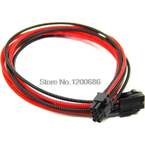 20CM PCI-E 6pin to 8pin PCI Express 6 pin to 8 pin Power Adapter Cable wire harness