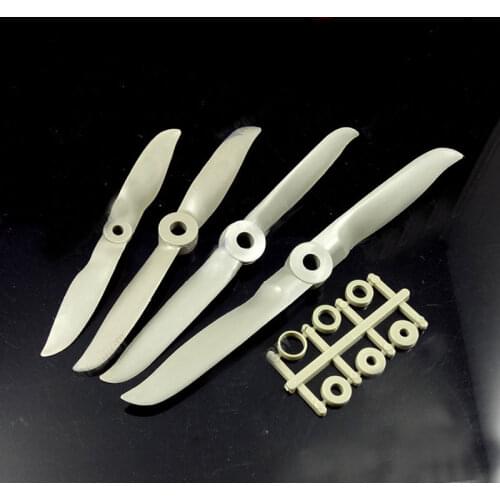 4PCS 6x6 5.5x5.5 5.5x4.3 5x5 4.7x4 Inch Nylon Propeller High Speed Racing Paddle Electric Prop Parts for RC Fixed Wing Aircraft