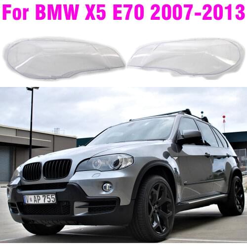 For BMW For BMW X5 E70 2006-2013 Transparent Lampshade Lens Light Car Light Protection Cover Shell