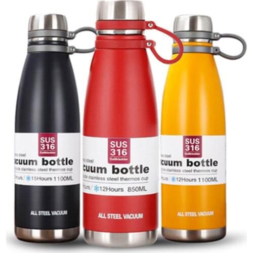 Lnsulation Water Cup Outdoor Portable Portable Sports Coke Bottle car Large-capacity Vacuum Flask Thermos Bottle Thermos