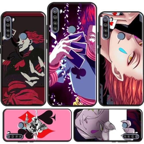 Hunter X HUNTER Hisoka Playing Card Anime Case For Xiaomi Redmi Note 9 8 Pro 7 9S 8T Coque For Redmi 9A 9 9C 7A 8A K30 Ultra 10X