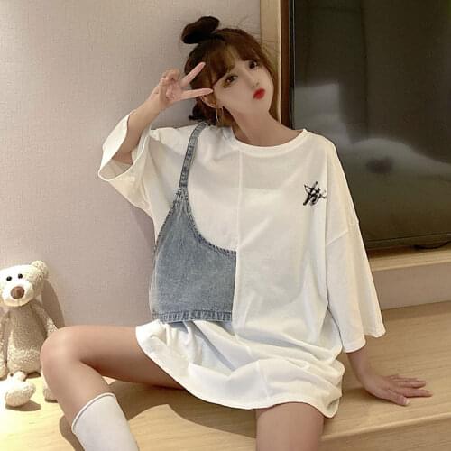 Cheap wholesale 2021 spring summer autumn new fashion casual woman t-shirt lady beautiful nice women Tops female Vy1451