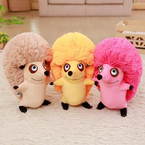 BOLAFYNIA children plush toys Colorful smile big eyes Hedgehog doll kids Stuffed toys birthday Christmas gifts