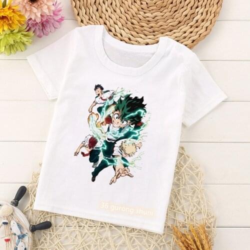 Novelty design boys t-shirts Japanese anime hell boys cartoon print boy clothes summer tees Hip hop toddler baby tshirt tops