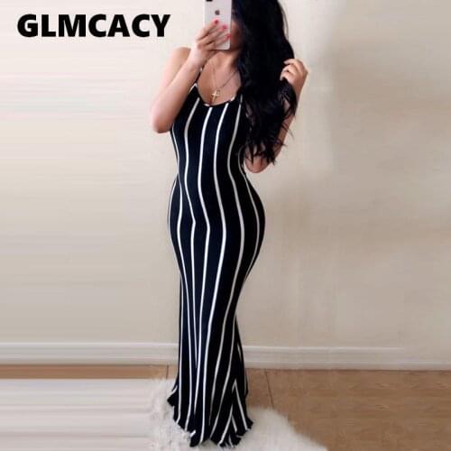 Летние платья в полоску GLMCACY China At AliExpress