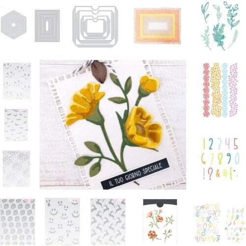 Reindeer Lantern Numbers Metal Cutting Dies Stencils for DIY Scrapbooking Album Stamp Make Paper Card Embossing 2021 New Die Cut