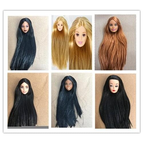 Rare Global Limited Edition Doll Toy Head Princess Fashion Wonder Lady Doll Head Girl DIY Dressing Hair Toys Favorite Collection