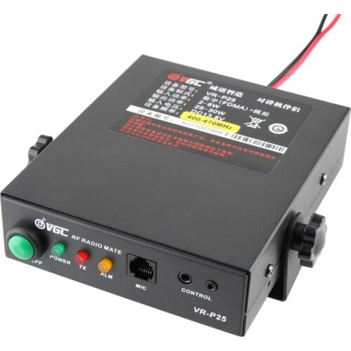 UHF VHF Ham RF Radio Power Amplifier DMR for Interphone Walkie-talkie VR-P25D