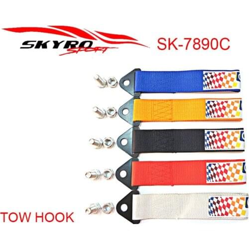Universal High Quality Racing car tow strap/tow ropes/Hook/Towing Bars