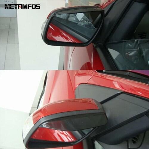 For Nissan X-Trail Rogue Qashqai 2014-2020/Murano 2015-2018 Rearview Mirror Visor Rain Eyebrow Sun Shade Accessories Car Styling