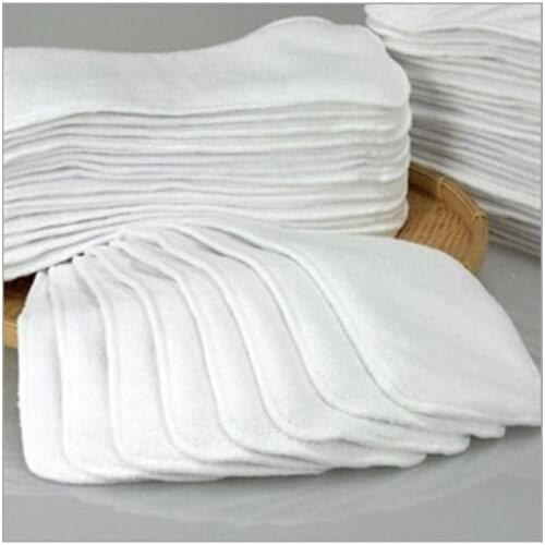 Wholesale Promotion Baby Microfiber 3 Layers 100% microfiber Baby Cloth Diaper Nappies inserts 10pcs/ lots