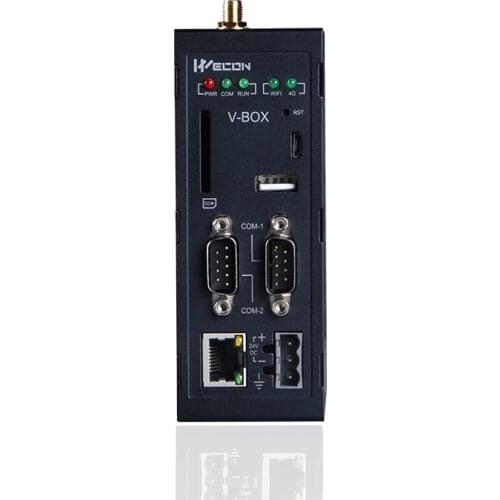 WECON IoT cloud monitoring box V-BOX S-00, supports remote operation by mobile APP, supports MODBUS, 212 protocol