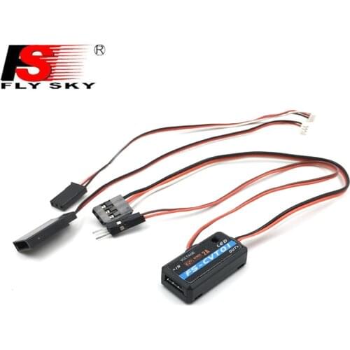 10 PCS Flysky FS-CVT01 Voltage Acquisition Module for FS-iA6B iA10B Receiver for FS-i6S FS-i6X FS-i8 FS-i10 RC Transmitter