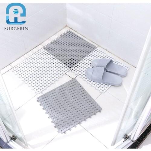 FURGERIN Bath Mats Bathroom Mat Non Slip DIY Shower Carpet anti slip mat for kitchen bathroom accessories bath mats for kids