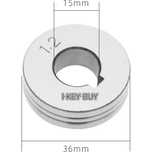 Gas Shielded Welding Machine Wire Feeder Accessories Double Drive 0.8 / 1.0 / 1.2 Wire Feed / Pressure / Guide Wheel