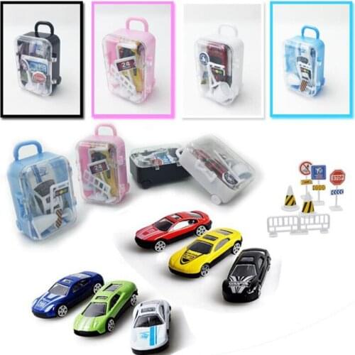 Alloy car model Cartoon Mini Car Toy Mold Alloy Cars Vehicles Diecast Children Pocket Toys Model Christmas gift