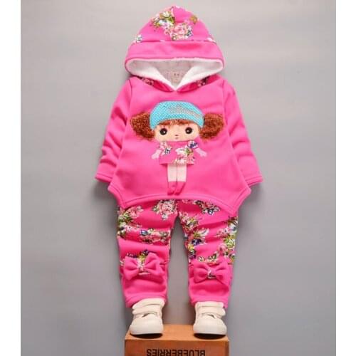 Autumn Winter Girls Boys Clothes 2 Pieces Casual Sets Gold Velvet Tracksuit for Girls Sport Suits Kids Clothes Children Set