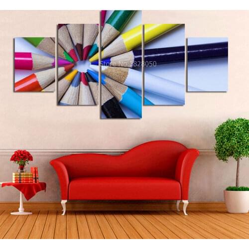 Poster Nordic New Product Miniatures Best Modern Art Color Pens Painting Canvas Painting Unframed Artwork Free Shipping