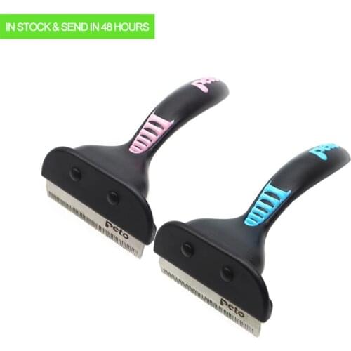 Pet Deshedding Comb Grooming Brush for Cats Dogs Long & Short Hair Cini Furmines Pet Hair Remover Brush Tools