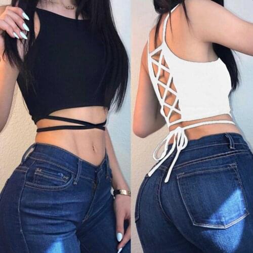 Sanwood Women's Cropped Tank Tops