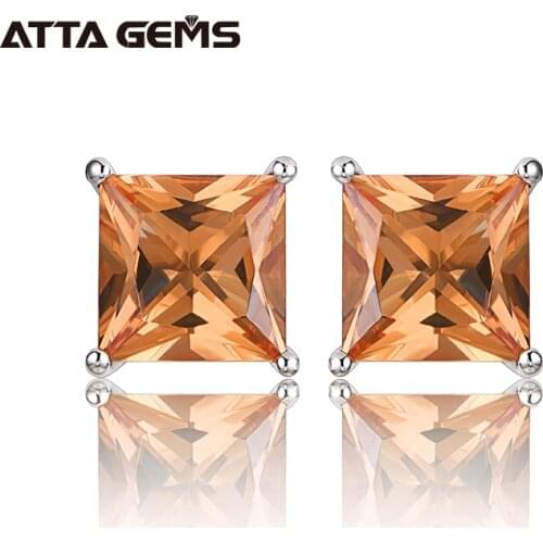 Zultanite Diaspore Gemstone Stud Earrings for Women Solid 925 Sterling Silver Cushion Shape Zultanite Anniversary Fine Jewelry