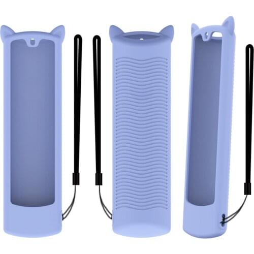 Silicone Remote Control Case Voice Controller Cover for Alexa Voice Remote 3 Protective Sleeve C7AA