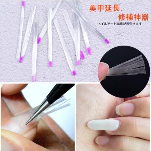 10 bunch/ bag Nail Lengthening Artifact Paper Holder Free Nails Extended Reinforce Anti-cracking Ultrathin Fibril DIY Nail Tools