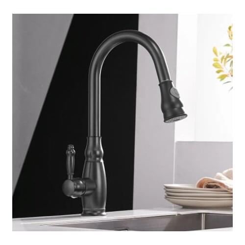 WANFAN Pull-out Bath Mixers With Shower Head