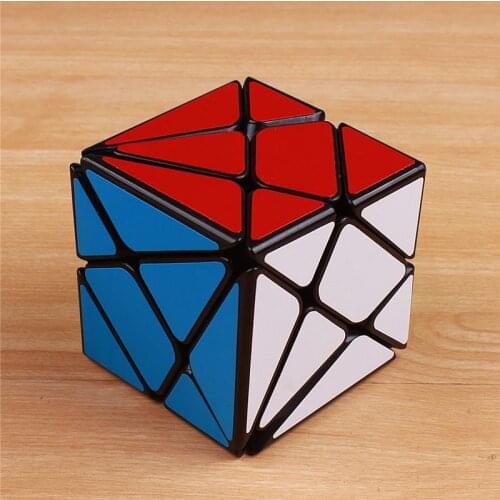 YongJun YJ Axis magic cube ultra-smooth 57 mm sticker professional speed puzzle ghost cube magico educational funny toys