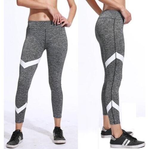 Women Stripe Exercise To Lift Buttocks High Waist Tight Yoga Pants Trousers Push Up Sports Jogging Trainning Fittness Leggings