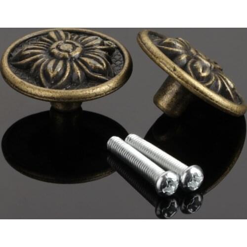 2pcs Zinc Alloy Furniture Pull Knob 31*16mm Door Knob Cabinet Drawer Cupboard Pull Handle Furniture Hardware