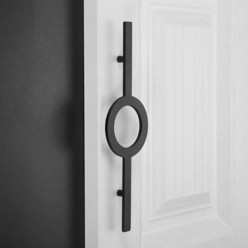 2Color Zinc Alloy Circle Handle Cabinet Drawer Knob Door Pull Door Furniture Handle Hardware