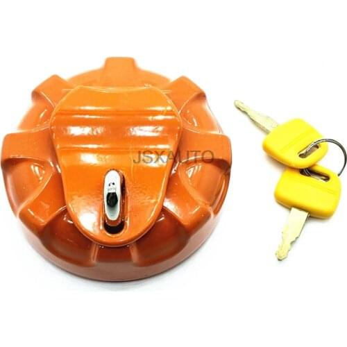 Excavator Accessories Diesel tank cover Net filter Anti-theft fuel tank cap for DOOSAN DAEWOO DX/DH150/215/220-7-9/DX60