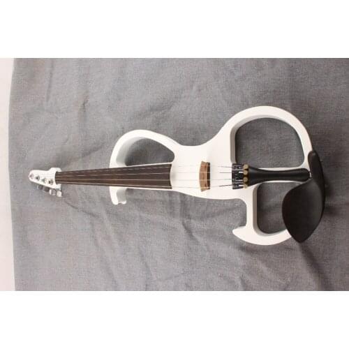 Huitar head white 4/4 Electric Violin solid wood fine sound 1 Pcs