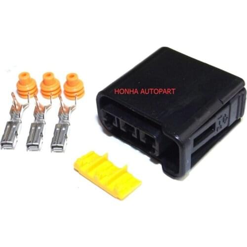 Free Shipping DJ7032YA-2.3-21 5/10/20/50/100 pcs 3 pin automotive ignition coil female connector for Subaru