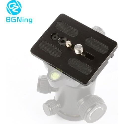 BGNING Aluminum Alloy QR Quick Release Plate for Weifeng 717 EI-717A 717AH Tripod Head Monopods Quick Shoe Camera Accessory
